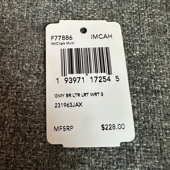 NWT! RARE! F77886 COACH X WHISBE VANDAL GUMMY BEAR LARGE WRISTLET 30 CHALK POUCH - Picture 8 of 8